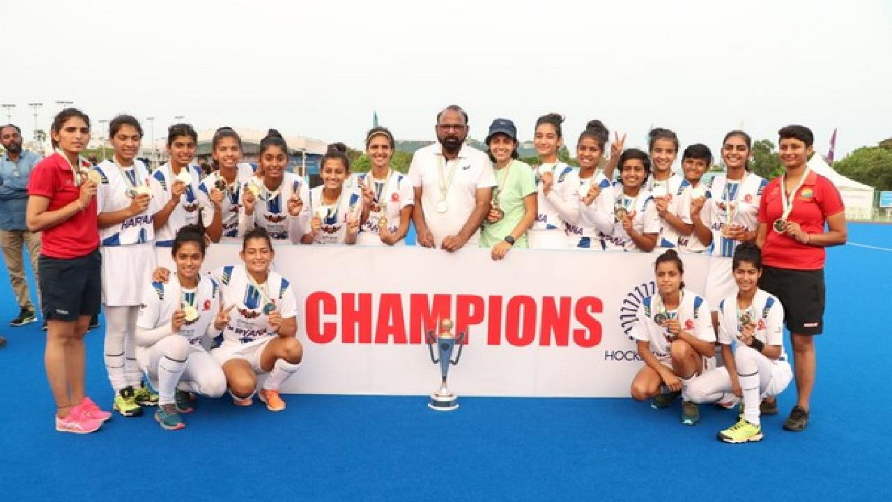 Hockey Haryana wins HI Junior Women National Championship 2022